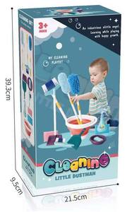 Juego de Limpieza de Casa de Juguete para Niños con <span class=keywords><strong>Escoba</strong></span>, Cubo y Trapeador, Juguetes para Niños Pequeños - Product Image 3