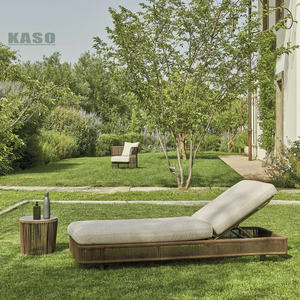 Chaise longue d'extérieur en métal pour piscine, chaise <span class=keywords><strong>de</strong></span> piscine en aluminium, chaise longue <span class=keywords><strong>de</strong></span> plage pour hôtel, chaise longue <span class=keywords><strong>de</strong></span> <span class=keywords><strong>jardin</strong></span> en métal, chaise longue en rotin synthétique - Product Image 6