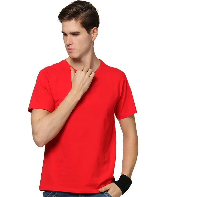 Sidiou grubu özel toptan sıcak satış çevre dostu geri dönüştürülmüş % 100% pamuklu T Shirt