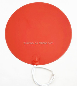 Calentador de silicona Circular redondo de 800W de diámetro, 350mm (13,8 "), impresora 3D Delta, cama térmica, almohadilla térmica de silicona Flexible con adhesivo - Product Image 4