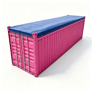 Soft Open Top <b>Container</b> with Removable Tarpaulin Roof for Oversized Cargo – HowWant - Product Image 5