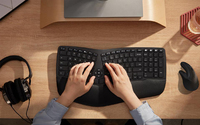 Clavier sans fil Rechargeable 2022 ghz/BT, pour ordinateur, multi-appareil, Rechargeable, nouveauté 2.4