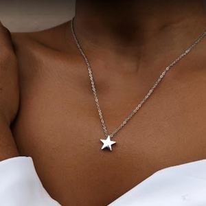 Cheap Price Good Quality Forever Love Heart Pendant <b>Necklaces</b> for Women <b>Gold</b> Plated Custom <b>Simple</b> <b>Necklace</b> Pendant Logo - Product Image 2