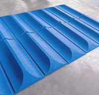 Panneaux acoustiques 3D modernes sur mesure en fibre de polyester 100 % ignifuges, très efficaces pour l'insonorisation des hôtels et des écoles - Vente en gros usine
