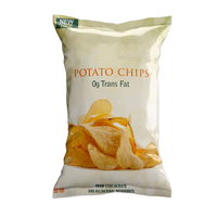 Film d'emballage en rouleau Bopp laminé avec impression numérique personnalisée pour biscuits, plantains, chips de pommes de terre, sacs à popcorn