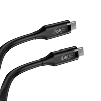 2024 nouveauté pas cher Thunderbolt 4 USB 4.0 câble de charge rapide de données à fonction complète 8K @ 60Hz haute définition PD240W pour ordinateurs