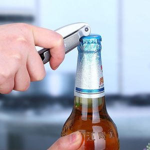 Лучший подарок <span class=keywords><strong>2026</strong></span> года: Металлический штопор 3 в 1 для открывания пива и вина - Product Image 3
