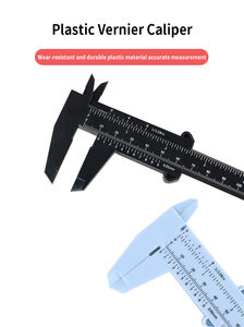 Draagbare Plastic Sieraden Meet Remklauwen 0-100Mm 1-150Mm Schuifmaat Liniaal <span class=keywords><strong>Micrometer</strong></span> Mini Plastic Nonius Schuifmaat - Product Image 5