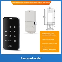 Accès WiFi Serrure à combinaison électronique intelligente en alliage d'aluminium Serrure d'armoire à chaussures à induction tactile Accès à la porte pour armoire penderie