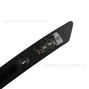 Luz de matrícula trasera para Audi A8 A8L 4E0827574M3FZ, metálica integrada, distancia entre orificios de 205 mm, interruptor de manija de tapa de maletero - Product Image 3