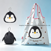 Porte-clés en peluche personnalisé avec logo et motif, sacs de courses écologiques recyclables, cadeau promotionnel, sac de courses publicitaire pour supermarché