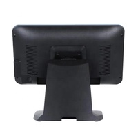 Terminal de point de vente tactile capacitif à double écran pour restaurants supermarchés Système de point de vente Windows Options CPU Intel Garantie de 3 ans