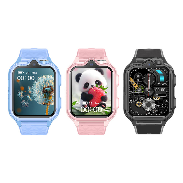 Large Memory Dual Camera Kids GPS Smart Watch With Heart Rate Health Monitor & Google Play Kids Android 8 GPS Smart Watch 4G