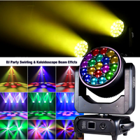 Nouvelles Lumières de Scène LED 2800K-8500K 19x40W RGBW 4-en-1 Big Bee Eye Zoom Wash, Projecteur à Tête Mobile DMX512 pour DJ et Soirées