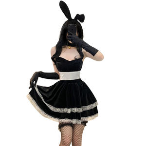 2025 nuevo disfraz <span class=keywords><strong>de</strong></span> Echo <span class=keywords><strong>de</strong></span> Navidad Sexy negro blanco juego <span class=keywords><strong>de</strong></span> rol vestido <span class=keywords><strong>de</strong></span> batalla Falda corta Mujer TV y <span class=keywords><strong>película</strong></span> adulto - Product Image 5