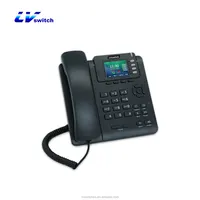 Ponsel IP Layar Berwarna Baru Dapat Disesuaikan Telepon IP 4 Jalur Sip T790 Telepon VoIP