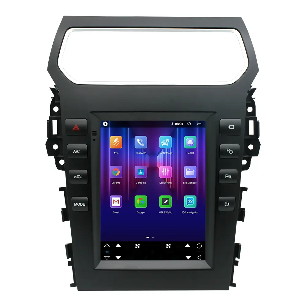 Android 13 Carplay Auto WIFI + 4G per Ford Explorer Smart 2011-2019 autoradio lettore Video multimediale Stereo GPS 2din unità principale