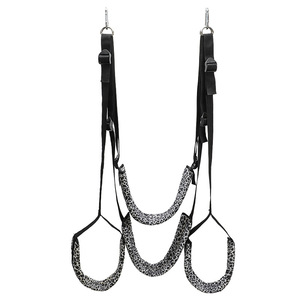 Balançoire érotique pour adultes, imprimé léopard blanc, mobilier pour plaisir sexuel des adultes - Product Image 5