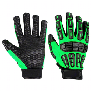Guantes de Seguridad de Alta Calidad con Recubrimiento, Resistentes a Impactos, Antideslizantes, Transpirables y Duraderos, para Mecánicos, Trabajo con Petróleo y Gas - Product Image 1