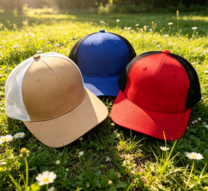 Casquette Trucker 5 Panneaux Bicolore Personnalisable avec Logo Sérigraphié, Dos en Maille, Fermeture Snapback Ajustable, Unisexe, pour Utilisation Estivale en Extérieur - Product Image 2