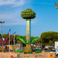 Manège de jeu d'attraction de fête foraine, Tour de balançoire, Chaise volante, Équipement de parc d'attractions extérieur