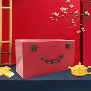 Chinese-style gold collection <b>box</b>, custom-made wooden <b>box</b>, solid wood, high-end natural wood display packaging, <b>empty</b> <b>box</b>, - Product Image 4