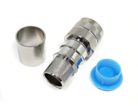 Factory Supply 50 Ohm N Type Male Plug Solderless for LMR500 LMR600 10DFB Cable Time s RF Coax Coaxial Cable Connectors
