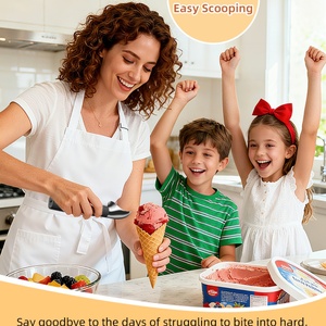 Automatic Electric Ice Cream Scooper <b>USB</b> Rechargeable <b>Heat</b> Electric Ice Cream Scoop <b>Heated</b> Ice Cream Scoop - Product Image 5