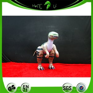 บอลลูน<span class=keywords><strong>ไดโนเสาร์</strong></span>สีฟ้าแบบ<span class=keywords><strong>เป่า</strong></span>ลมสั่งทำพิเศษ พร้อมปั๊มลมไฟฟ้าสำหรับขี่เล่น ทำจากวัสดุ PVC - Product Image 2