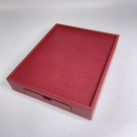 Plateau à café multifonction et boîte de rangement fabriqués en Chine, personnalisables en usine, adaptés pour le bureau, l'hôtel et la maison