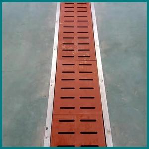 제조 공원 주유소 트렌치 커버 거터 커버 드레인 폴리머 복합 격자 커버 플레이트 - Product Image 2