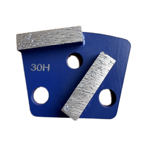 Trapezoid <strong>Diamond</strong> Tools Metal Bond <strong>Grinding</strong> Pad With Two <strong>Segments</strong> Abrasive Block for Concrete Stone Terrazzo Floor - Product Image 3