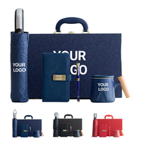 Ensemble cadeau d'entreprise de luxe avec carnet, stylo et tasse, ensemble cadeau exécutif pour client VIP