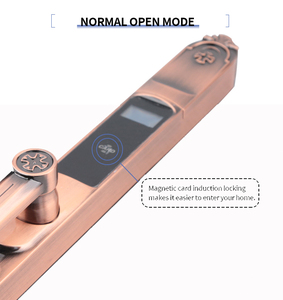 Serrure de porte extérieure étanche sans clé pour cour, serrure de porte intelligente à empreinte digitale pour portail et clôture - Product Image 3