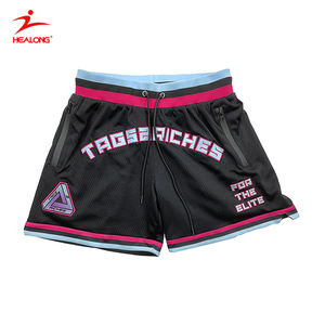 Sublimación Baloncesto Jersey Bordado Pantalones cortos de baloncesto para hombre - Product Image 2