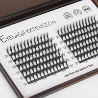 SP nouveau Design pré-fait C D Comics Spire Lashes vente en gros pour doux cachemire Anime tour cheveux synthétiques noir Extension de cils