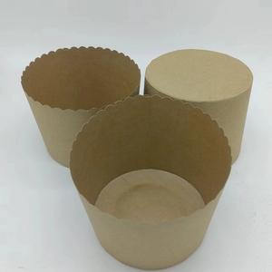 Stampi in Carta Kraft Effetto Iuta Resistenti al Calore, Rotondi e Alti, per Panettone Italiano e Dolci Natalizi, Vendita all'<span class=keywords><strong>Ingrosso</strong></span> - Product Image 5