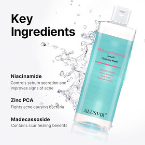 น้ำยาล้างเครื่องสำอางสูตรอ่อนโยนสำหรับทำความสะอาดผิวหน้า ดวงตา และริมฝีปาก สำหรับล้างเครื่องสำอางและขจัดความมัน - Product Image 3