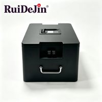 Batterie au lithium parallèle extensible et empilable à succès avec chargeur pour flotte de robots AGV et robots compacts d'entrepôt