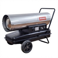 DAMLY Nouveau Chauffage Industriel Diesel à Air Forcé en Acier Inoxydable 70KW 100KW Silencieux avec Protection Contre la Surchauffe pour l'Élevage Avicole 1