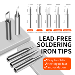 Kit de <span class=keywords><strong>fer</strong></span> à <span class=keywords><strong>souder</strong></span> électronique à température réglable 16 en 1 60W avec pointes à <span class=keywords><strong>souder</strong></span> et pompe à dessouder - Product Image 4