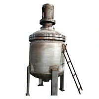 Cuve de mélange à double enveloppe avec surface de polissage sanitaire conforme aux normes GMP pour le processus de mélange de liquides biologiques