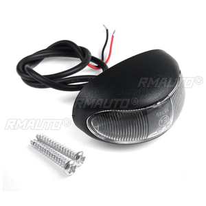 10PCS Feux de position latéraux étanches 10-30V 2LED pour semi-remorques, remorques, bus, pick-up - Product Image 3