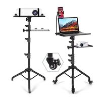 Support de projecteur universel, trépied réglable pour ordinateur portable, tablette, téléphone, support pour la maison, le bureau, le studio, la salle de classe