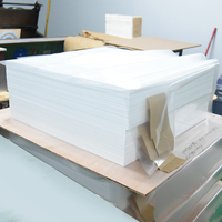 Feuille de PP blanche à réflexion lumineuse uniforme, haute blancheur, anti-jaunissement, pour couverture d'imprimante et de photocopieuse de bureau