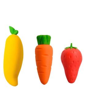 Hot 3d Vegetable Series Mini Carrot Shaped <b>Eraser</b> for Student - Product Image 1