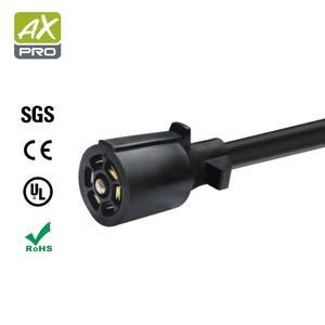 European and <strong>American</strong> RV Trailer Car Wiring Connector 7-core Waterproof Extension Plug Adapter Power <strong>Cable</strong> - Product Image 3