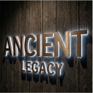 Enseignes lumineuses 3D en acrylique et métal Daco Sign OEM/ODM pour salons de beauté et hôtels, avec logo rétroéclairé, conception gratuite, publicité et décoration, IP65 - Product Image 1