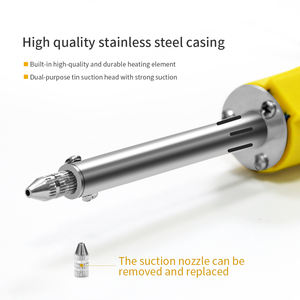 Bomba de desoldar con boquilla de acero inoxidable, herramienta de pluma para bomba de desoldar - Product Image 5