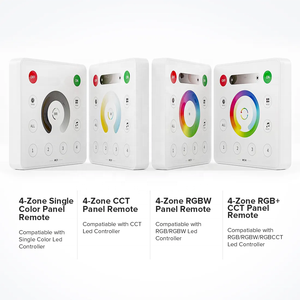 Bán hàng trực tiếp 2.4G 86 loại cảm ứng bảng điều chỉnh cho SPI điều khiển ws2812b fcob Dim CCT RGB RGBW Pixels <span class=keywords><strong>LED</strong></span> dải ánh sáng - Product Image 5